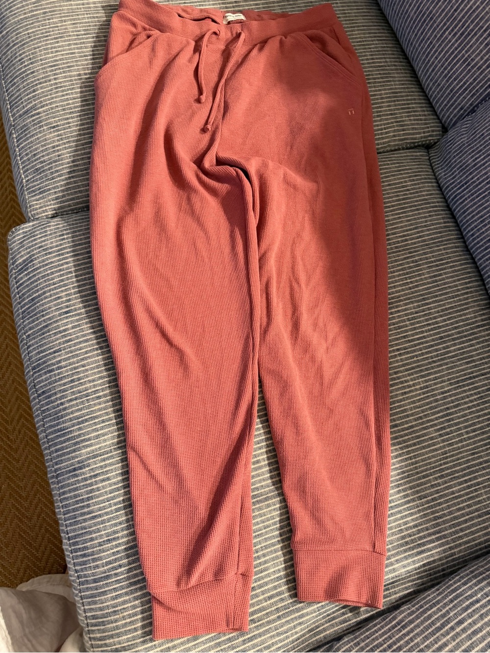 Tommy John burn orange women’s joggers size medium